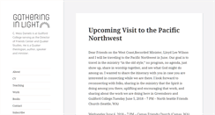 Desktop Screenshot of gatheringinlight.com
